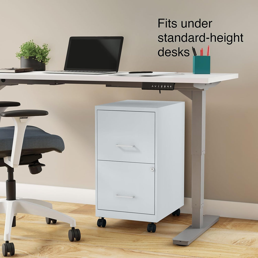 2-Drawer Locking Letter Gray Vertical File Cabinet N691820