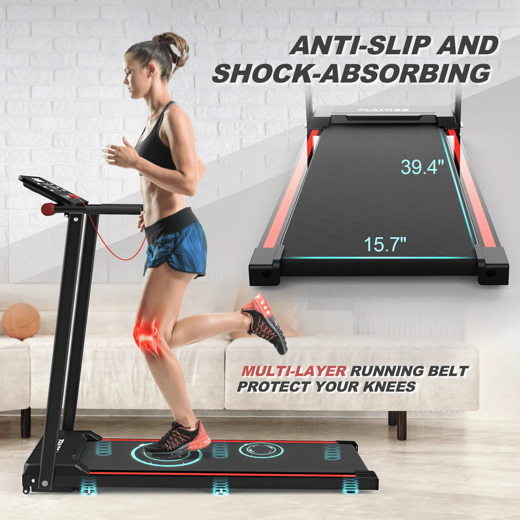 Folding Treadmill with 12 Preset Programs, 3.0 HP and 220 LBS Capacity Z68177