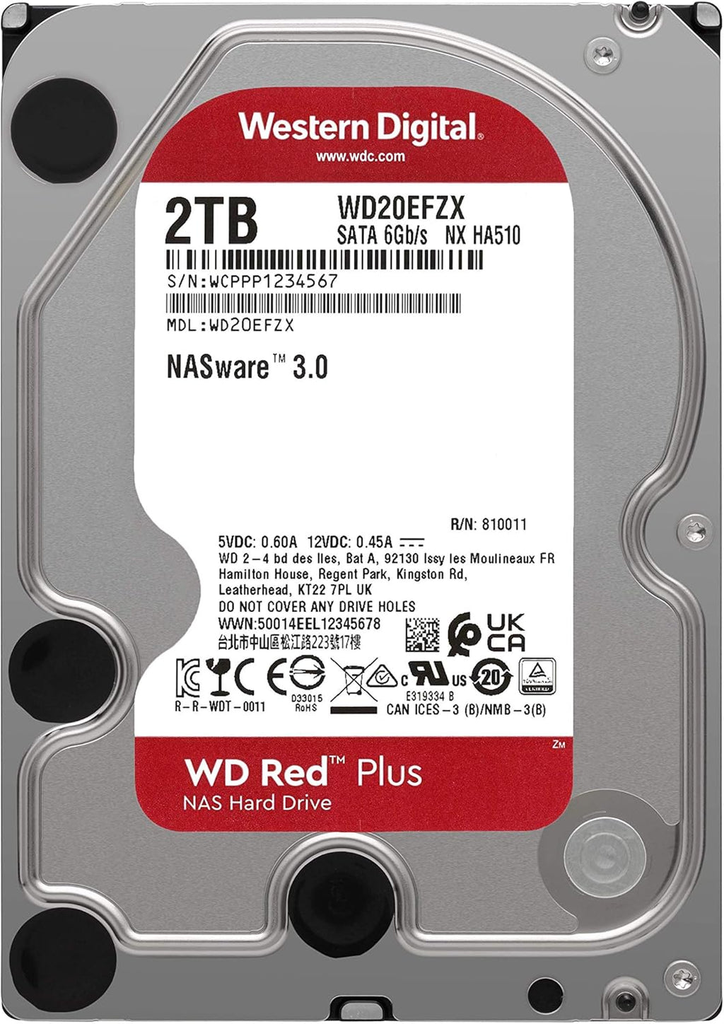 8TB NAS Internal Hard Drive HDD N1655