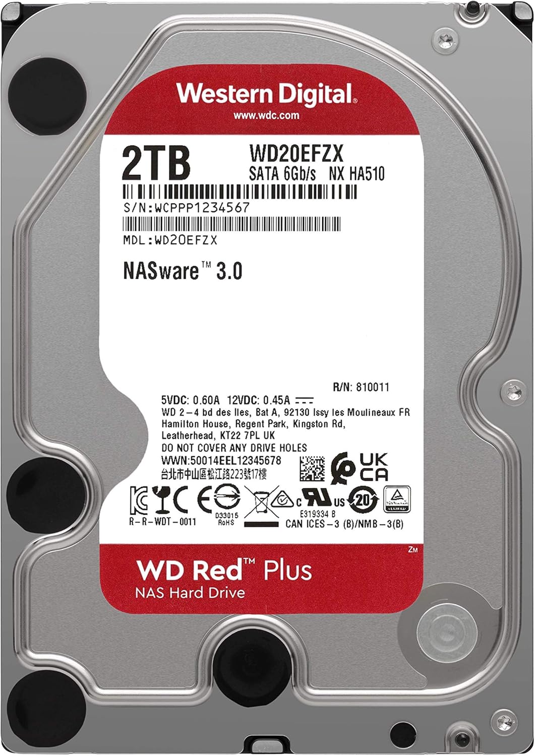 8TB NAS Internal Hard Drive HDD N1655