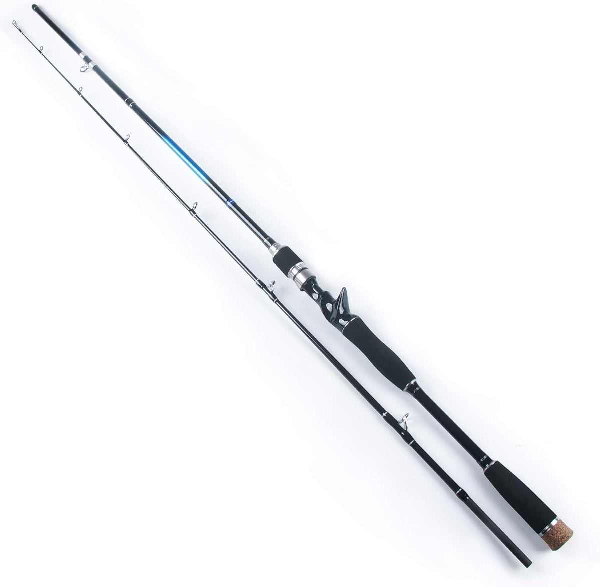 2-Piece Carbon Fiber Bass Fishing Rods C5350