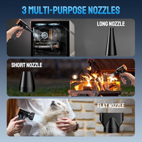 Cordless Electric Air Duster 260000RPM Brushless Motor E778