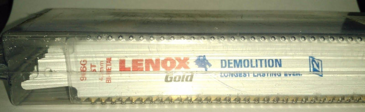 9x22 6 TPI Demolition Reciprocating Saw Blade 25 Pack Y686