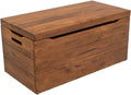 36” Solid Wooden Storage Chest with Handles Y405244