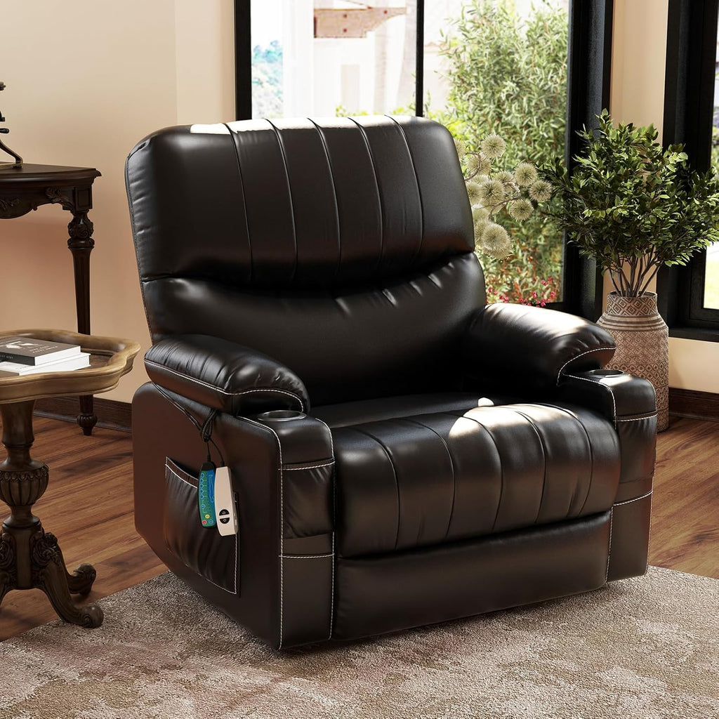 Oversized Power Lift Recliner Chair with Heat and Massage Z585150