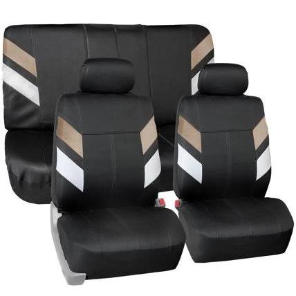 Green Neoprene Car Seat Covers Full Set Universal M3028