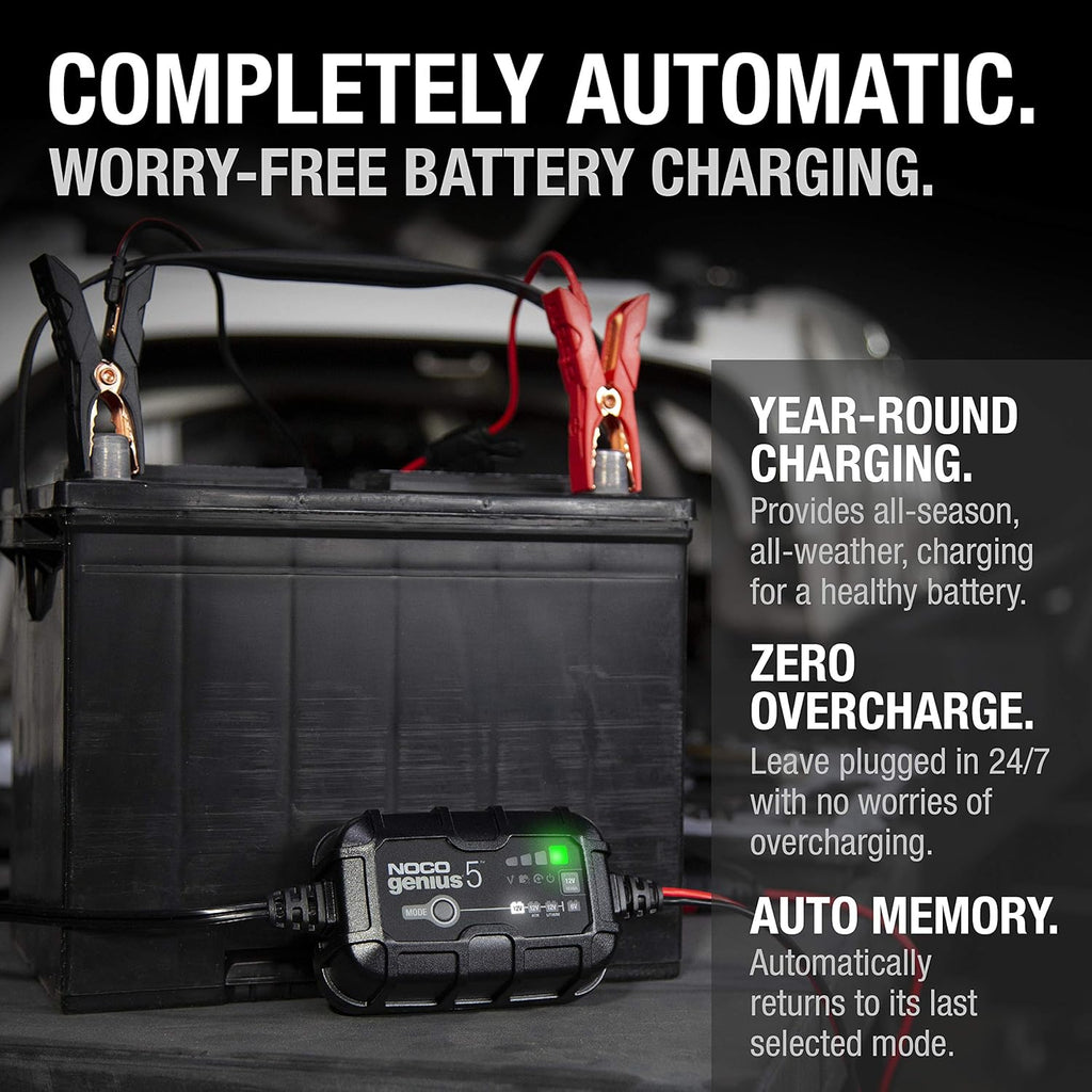 5-Amp Smart Battery Charger and Maintainer Pack of 2 L197787