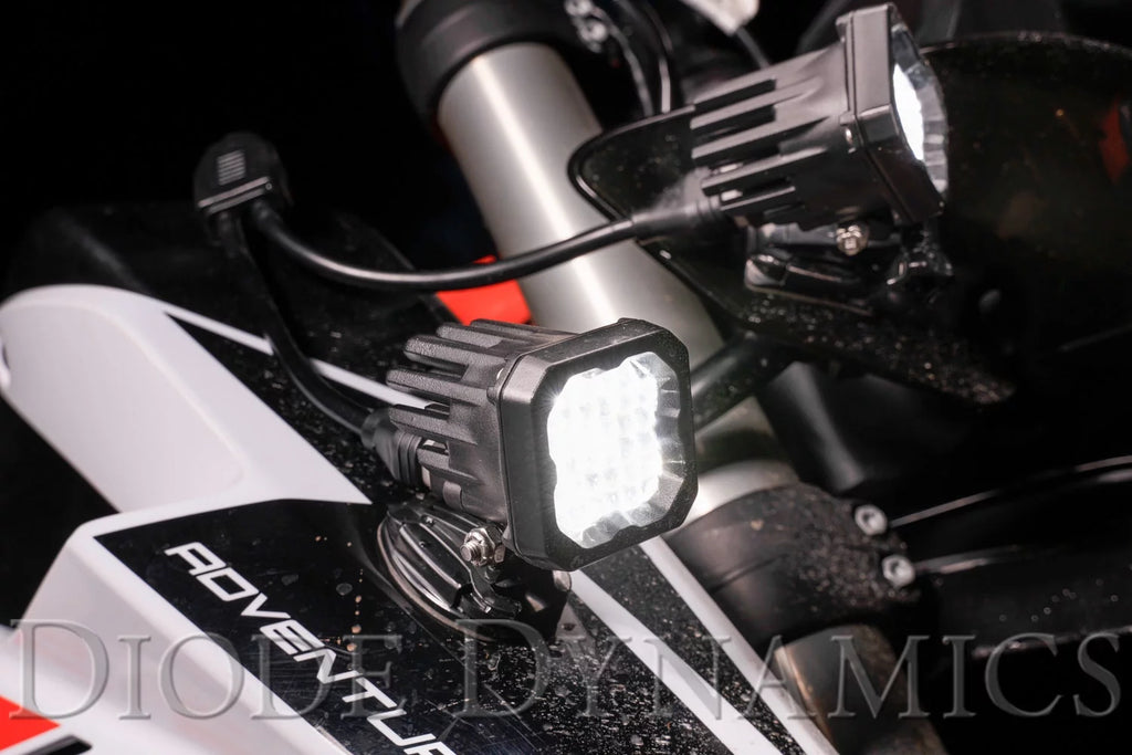 White LED Pod Light Pair P52315