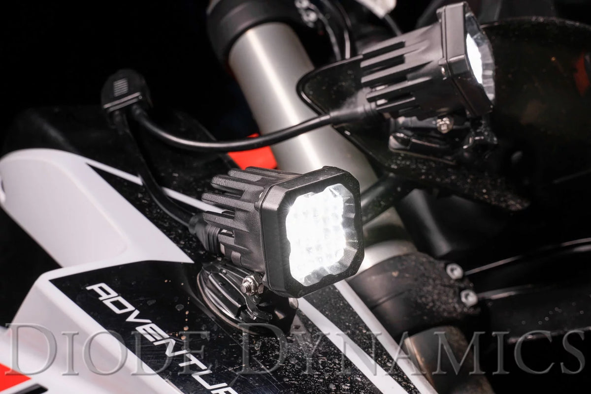 White LED Pod Light Pair P52315