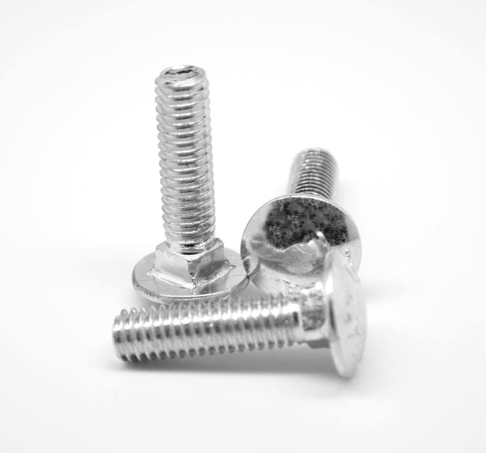1/2x22-13 x 10x22 (PT) Coarse Thread Carriage Bolt Stainless Steel 18-8 Pk 50 G632