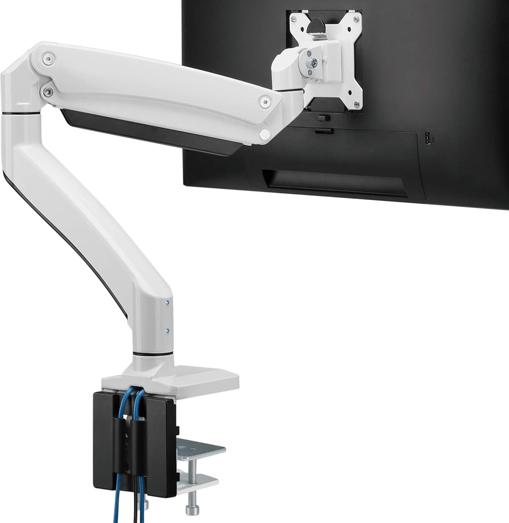 Single 13-43 Monitor Arm Desk Mount Black VESA A656