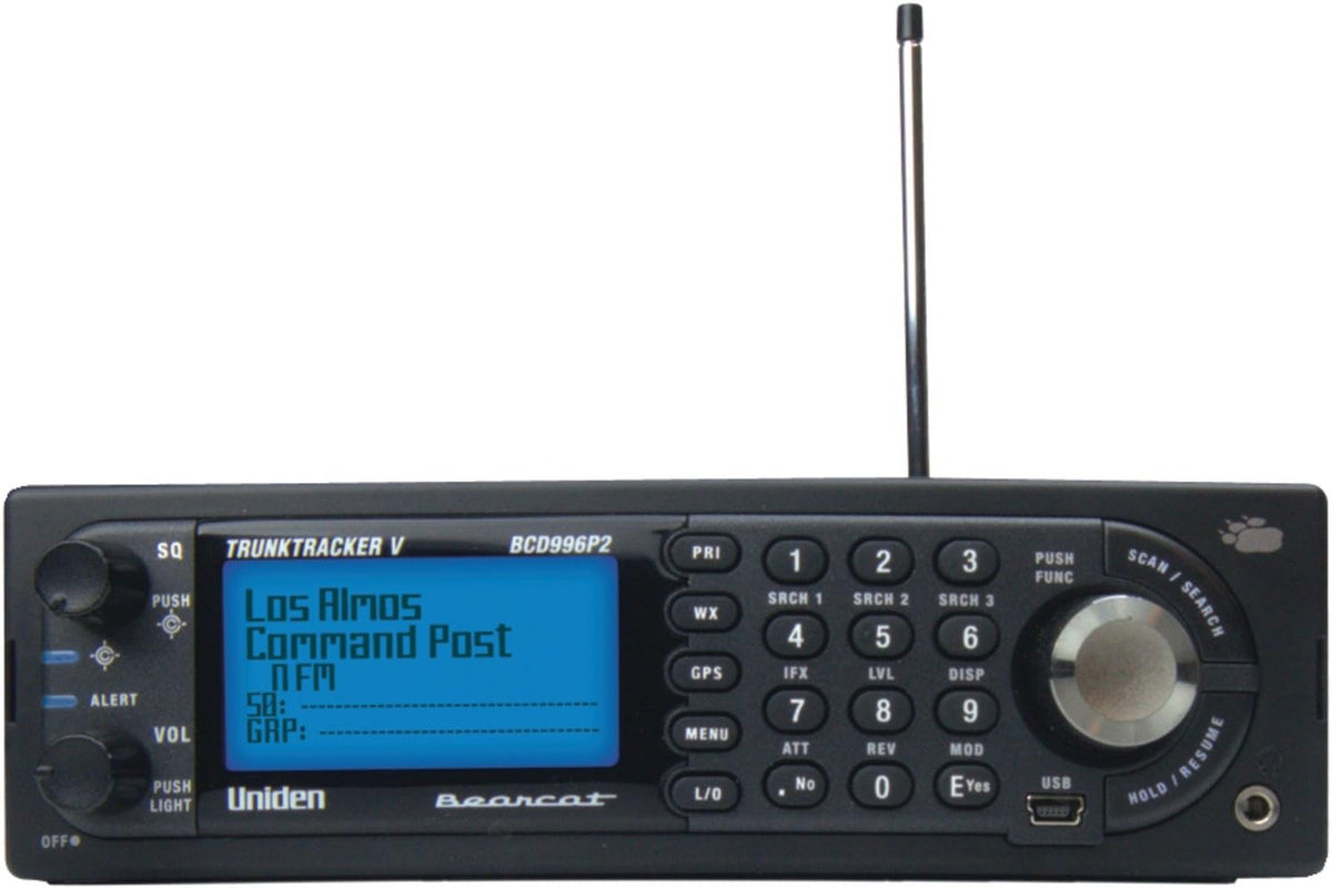 Digital Mobile TrunkTracker V Scanner, 25,000 Channels, Phase 2 T936