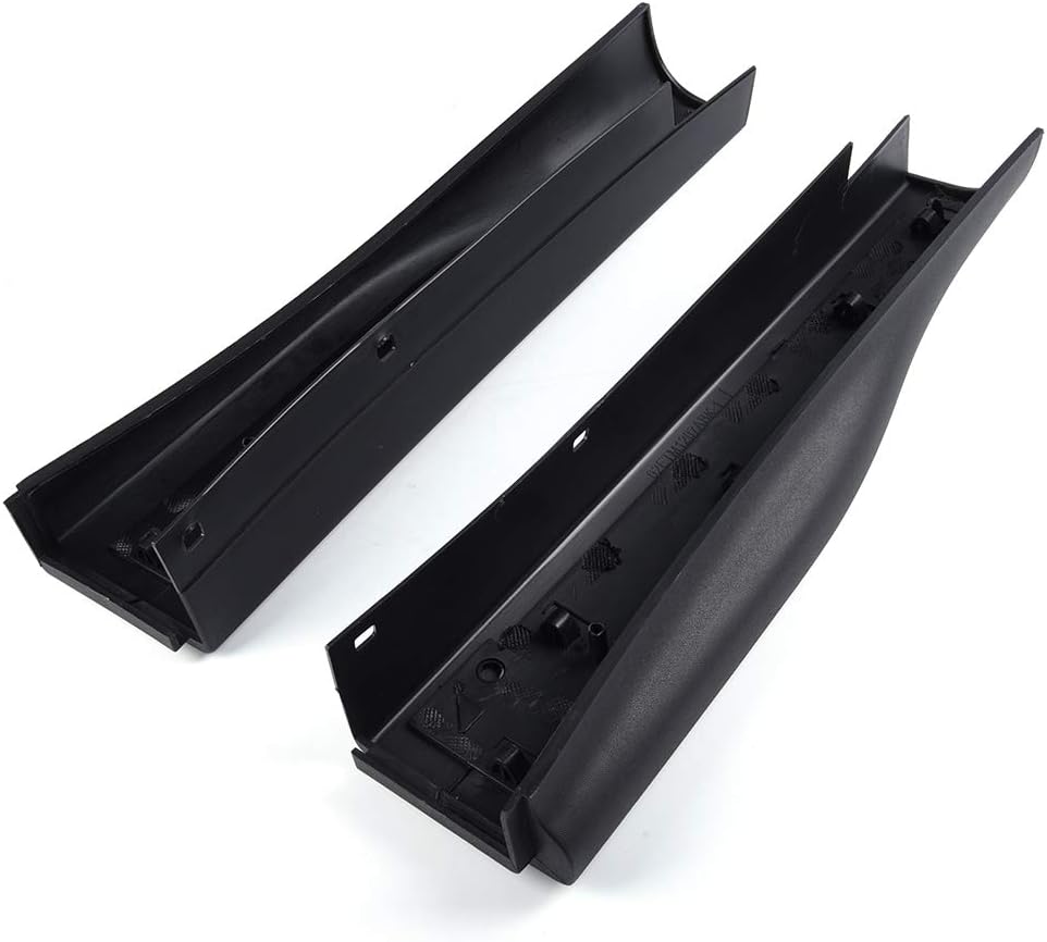 Black Tailgate Protector Molding Trim Caps O194147