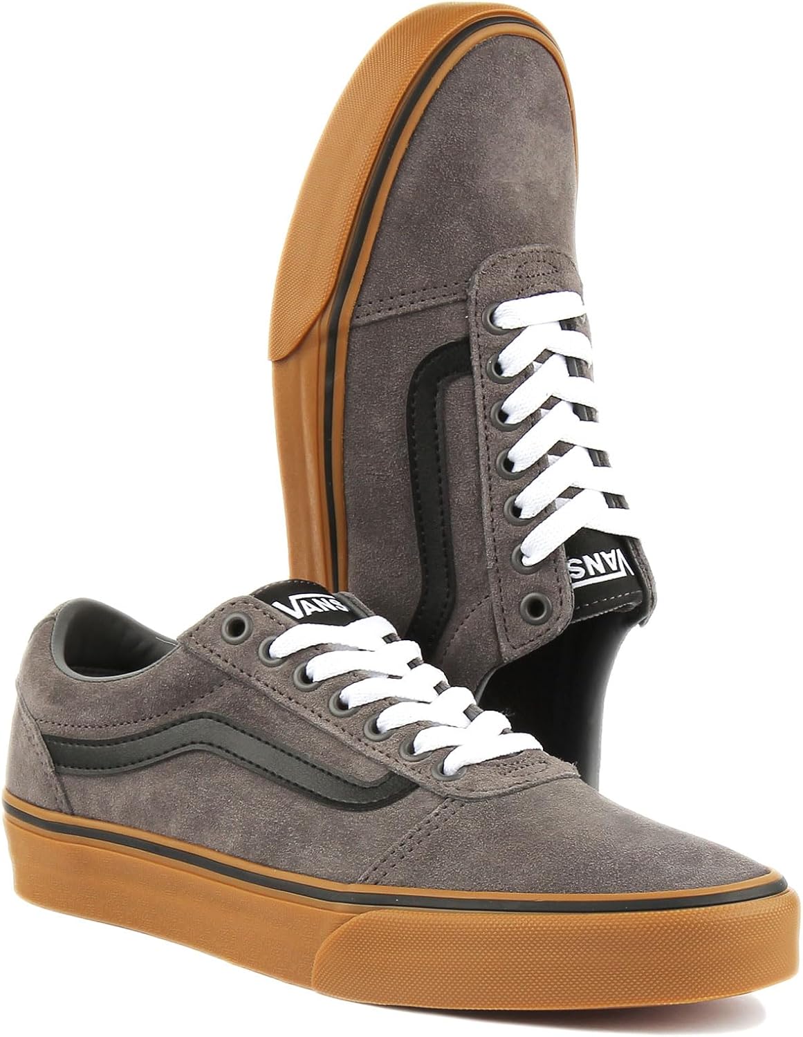 Suede Pewter Gum Low-top Sneaker X707