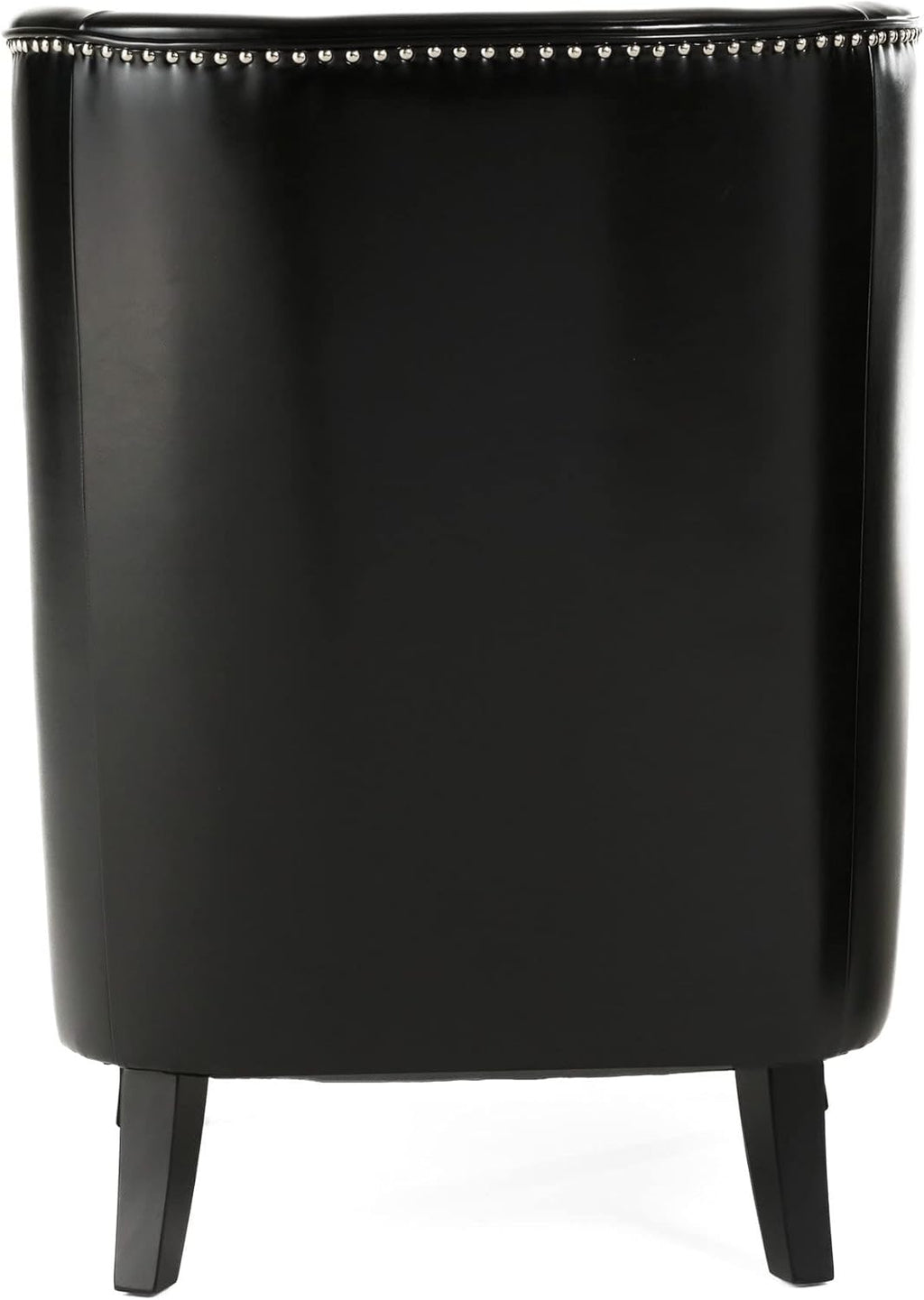 Black High Back Wing Chair K34575