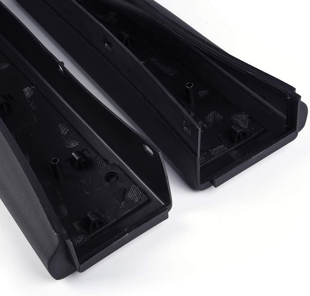 Black Tailgate Protector Molding Trim Caps O194147
