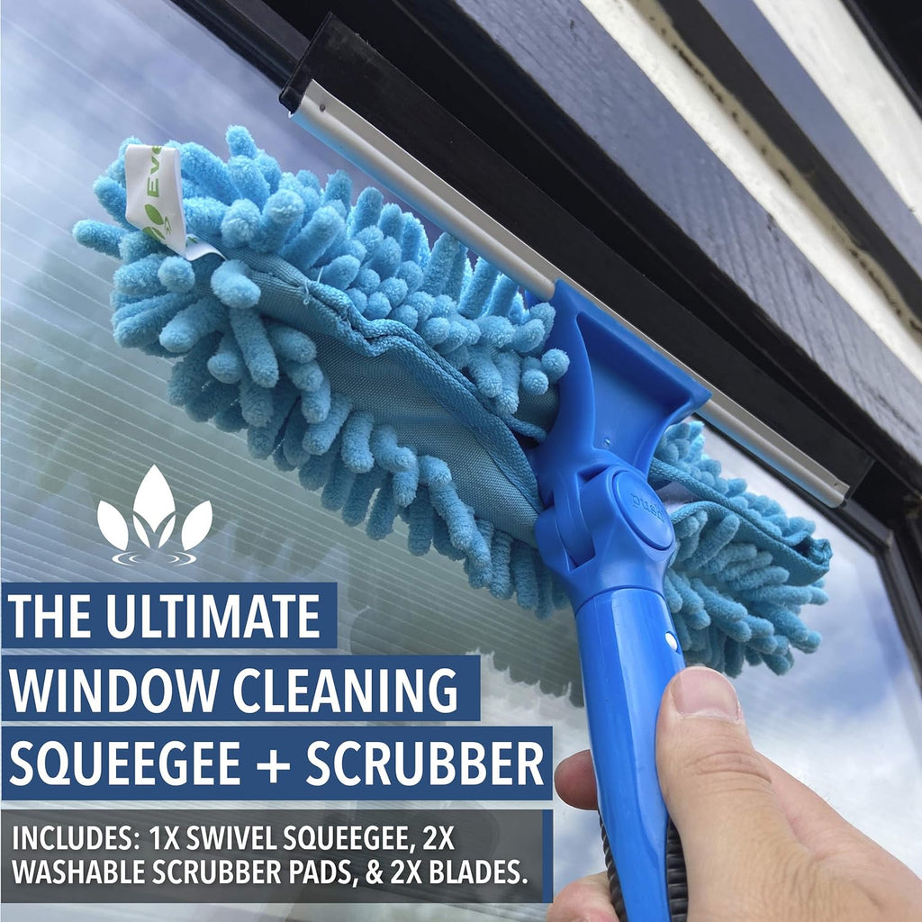 5-to-13 Foot Car Wash Kit with Extension Pole and Scrub Brush U433144