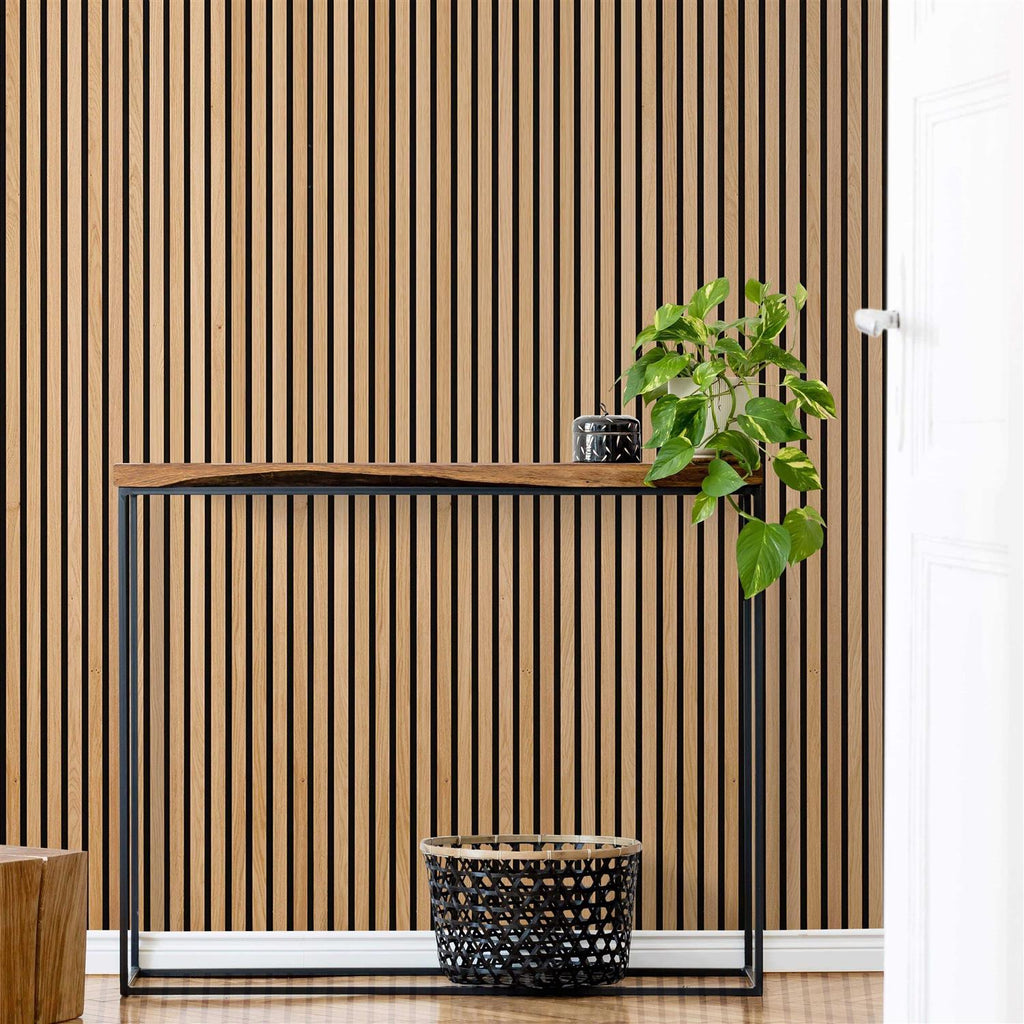 Oak Acoustic Slat Wood Wall Panels H371