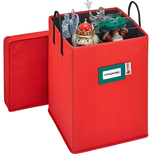 Storage Box for Nutcrackers and Figurines with Adjustable Dividers Q28449