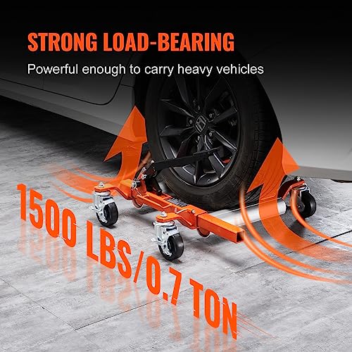 1 Piece Heavy Duty Ratcheting Wheel Dolly 1500 LBS D77151