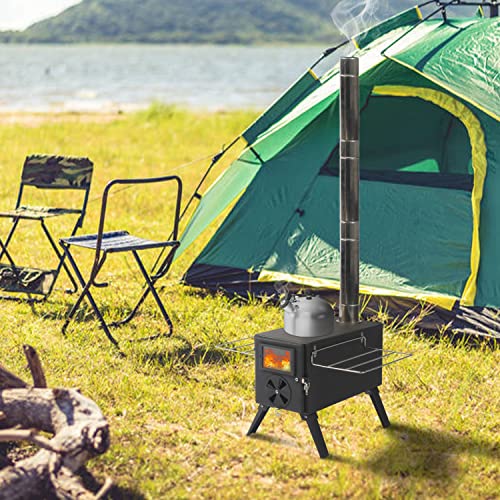 Portable Outdoor Tent Wood Stove with Pipe Z3842