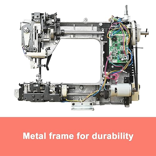 Self Threading Sewing Machine with 293 Stitches, Expansion Table, 7 Presser Feet G838515