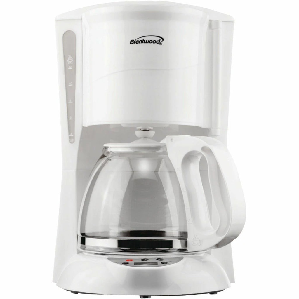 White 12 Cup Digital Coffee Maker N696317