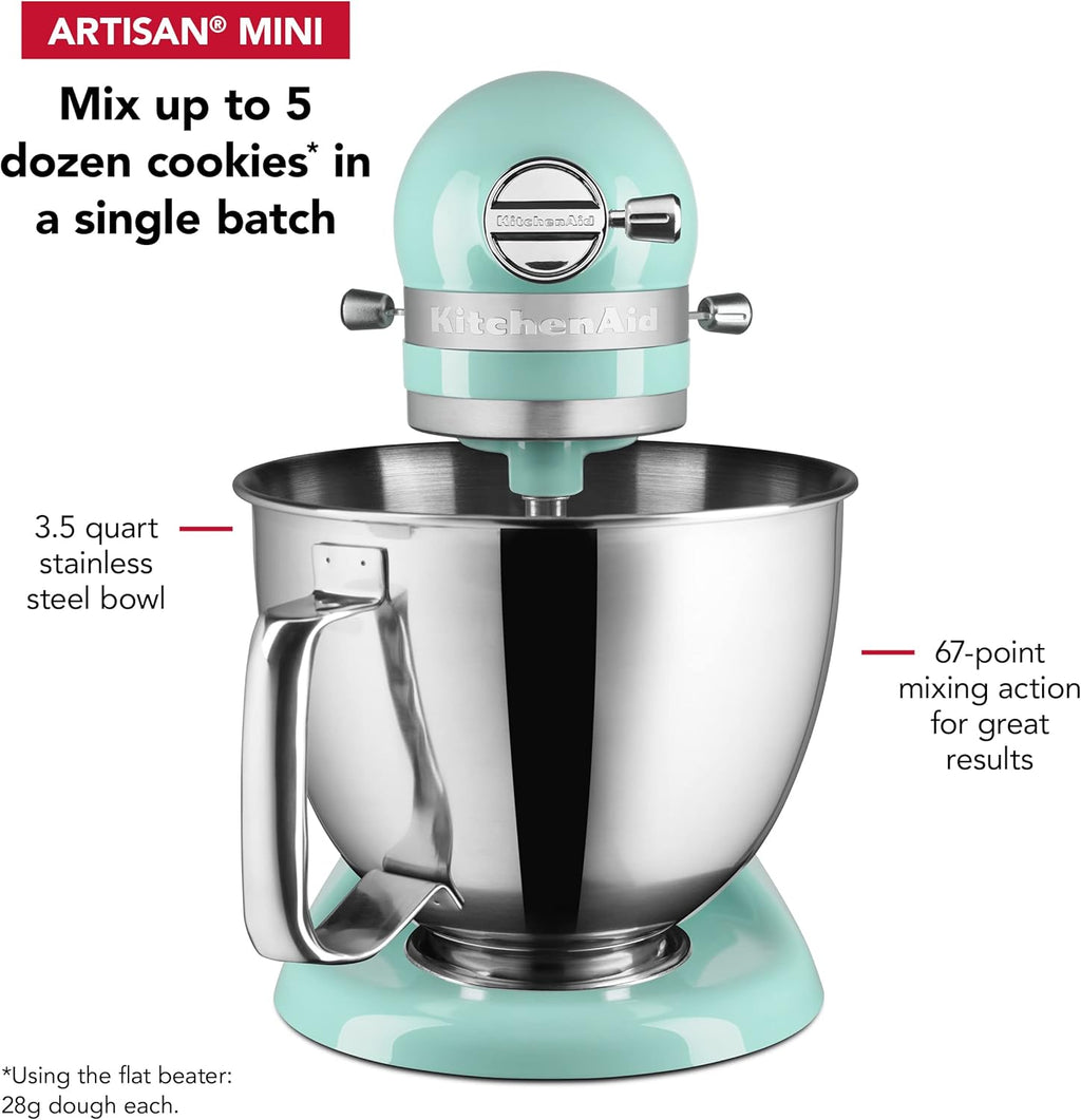 3.5 Quart Tilt-Head Stand Mixer with Glass Bowl L176