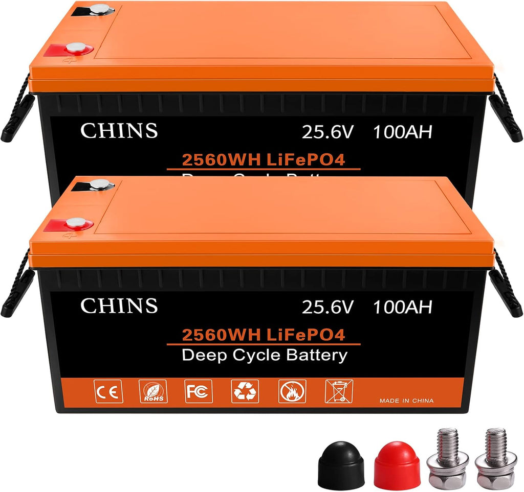 12V 100AH LiFePO4 Lithium Battery with 100A BMS S78984