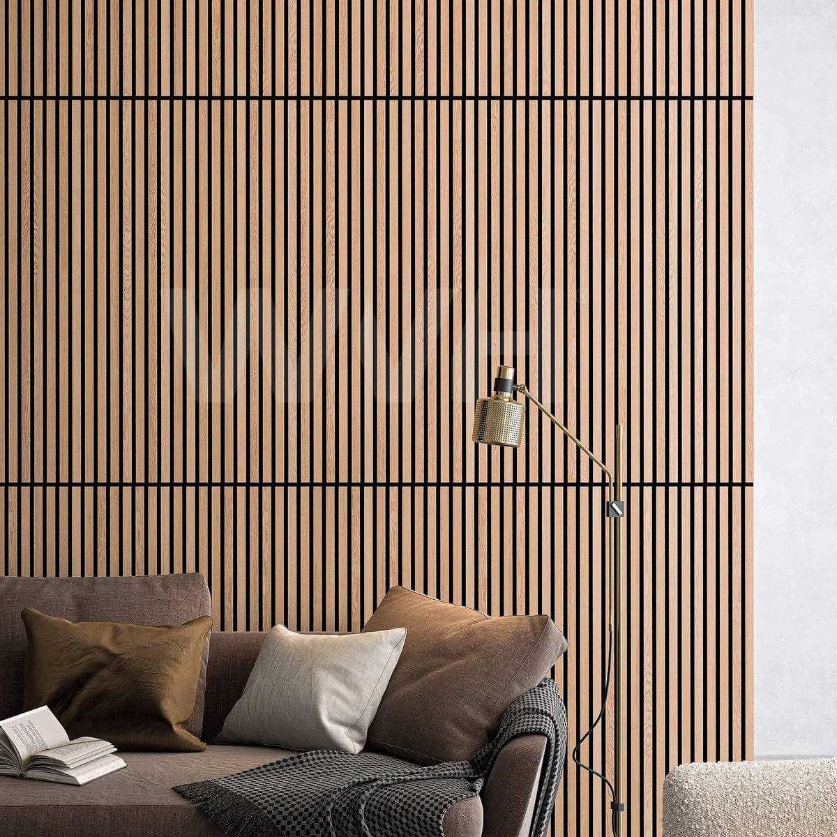 Oak Acoustic Slat Wood Wall Panels H371