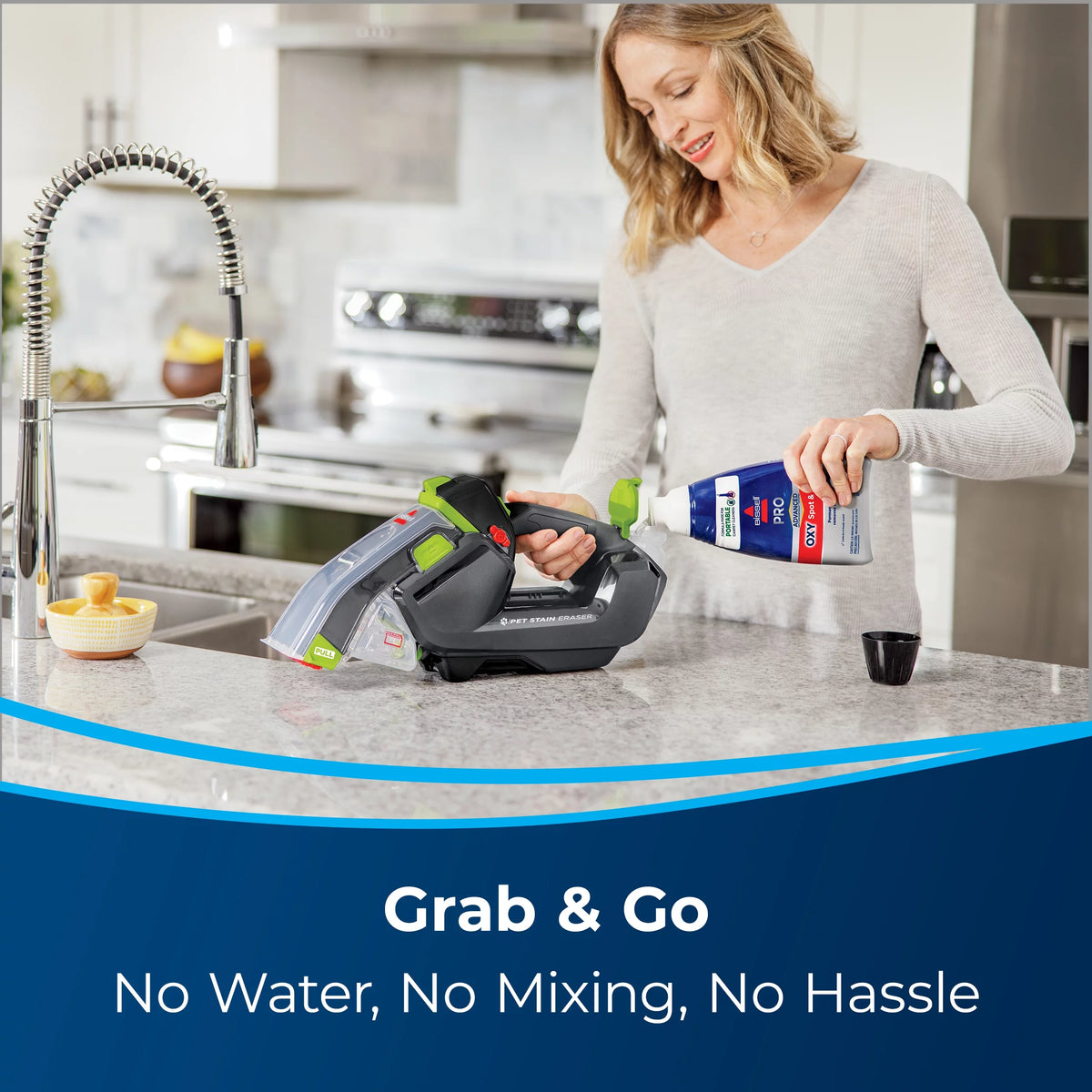 Cordless Portable Carpet Cleaner J4413
