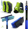 5-to-13 Foot Car Wash Kit with Extension Pole and Scrub Brush U433144
