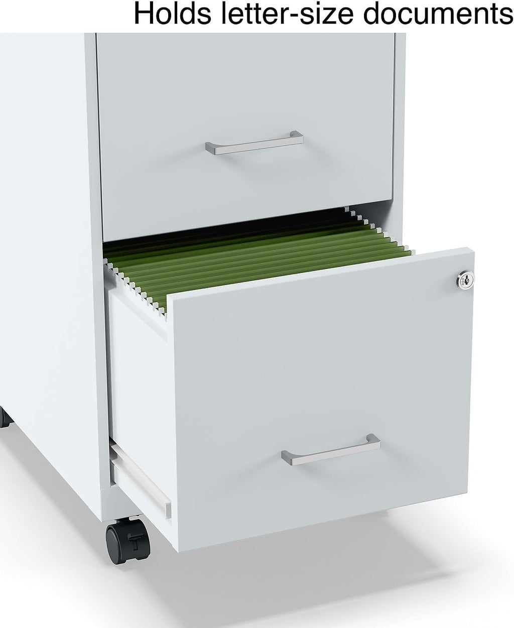2-Drawer Locking Letter Gray Vertical File Cabinet N691820