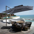 Square Cantilever Umbrella Gray N124159