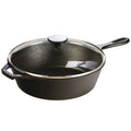 Black 3-Quart Skillet with Glass Lid G753