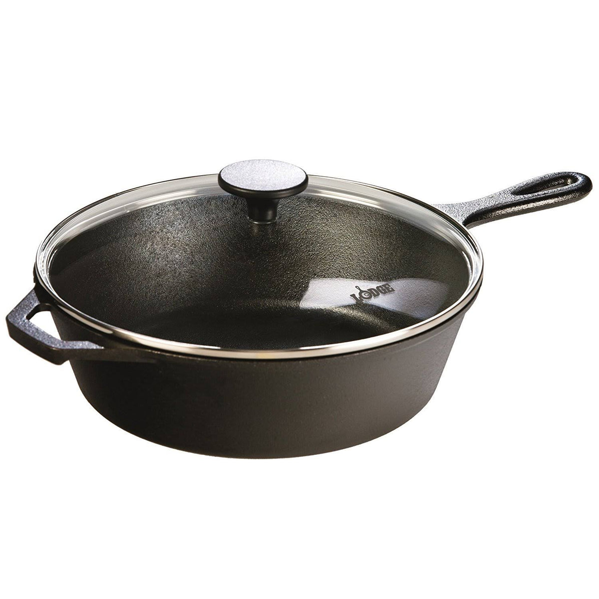 Black 3-Quart Skillet with Glass Lid G753