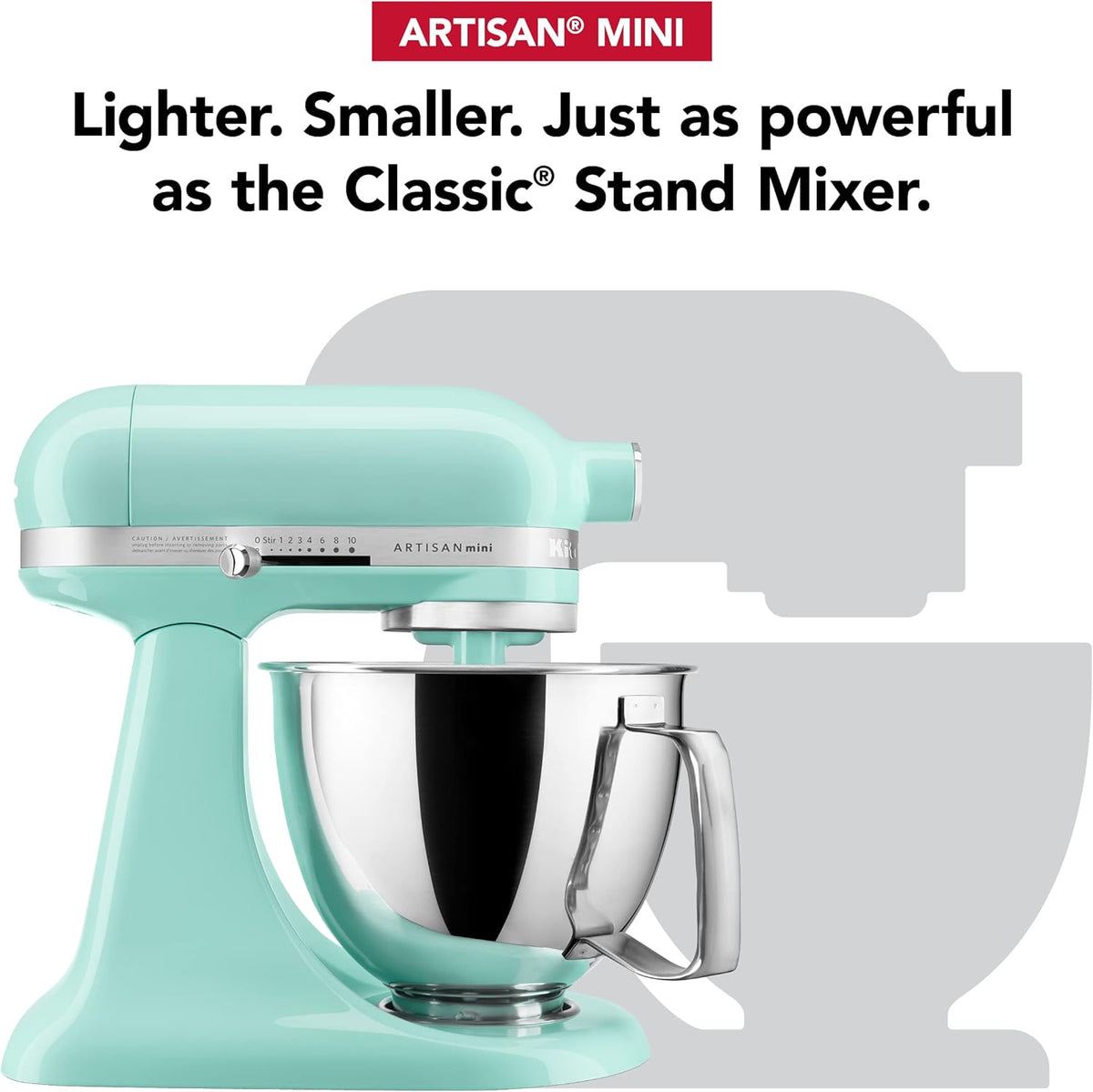 3.5 Quart Tilt-Head Stand Mixer with Glass Bowl L176