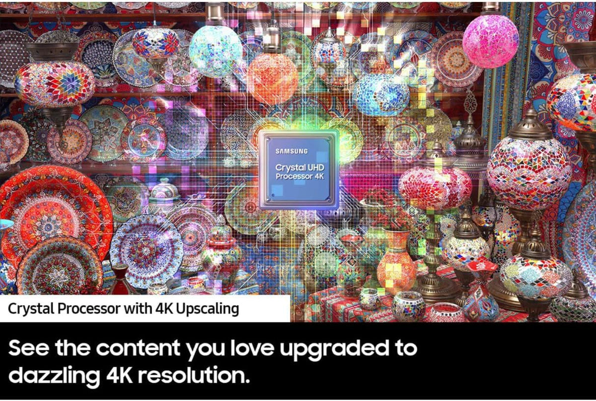 43-Inch Class Crystal UHD 4K Smart TV (Renewed) M324131