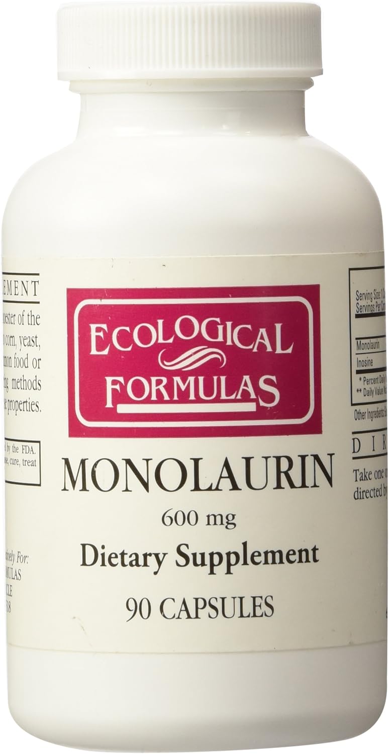 Monolaurin 600mg 90 Capsules L786303