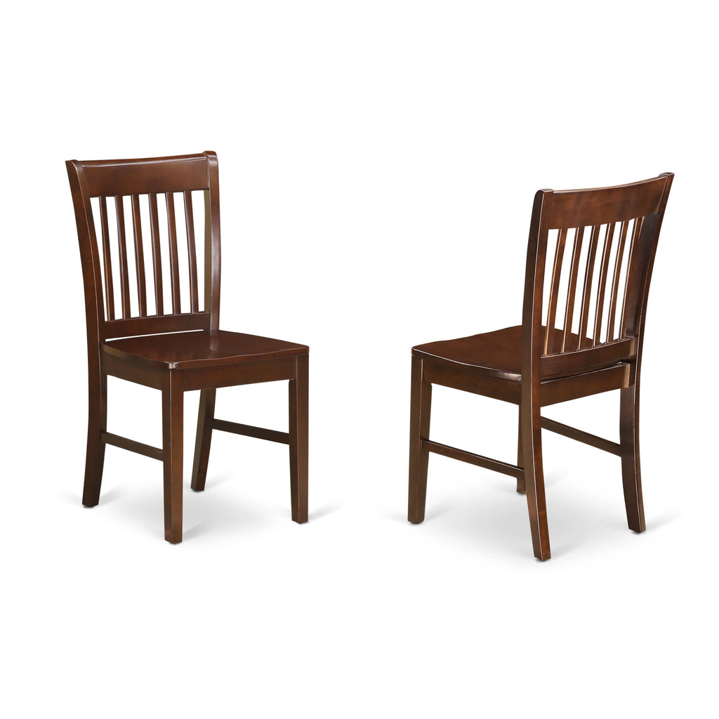Antique 5-piece Dining Chair and Round Table Set in Mahogany R173
