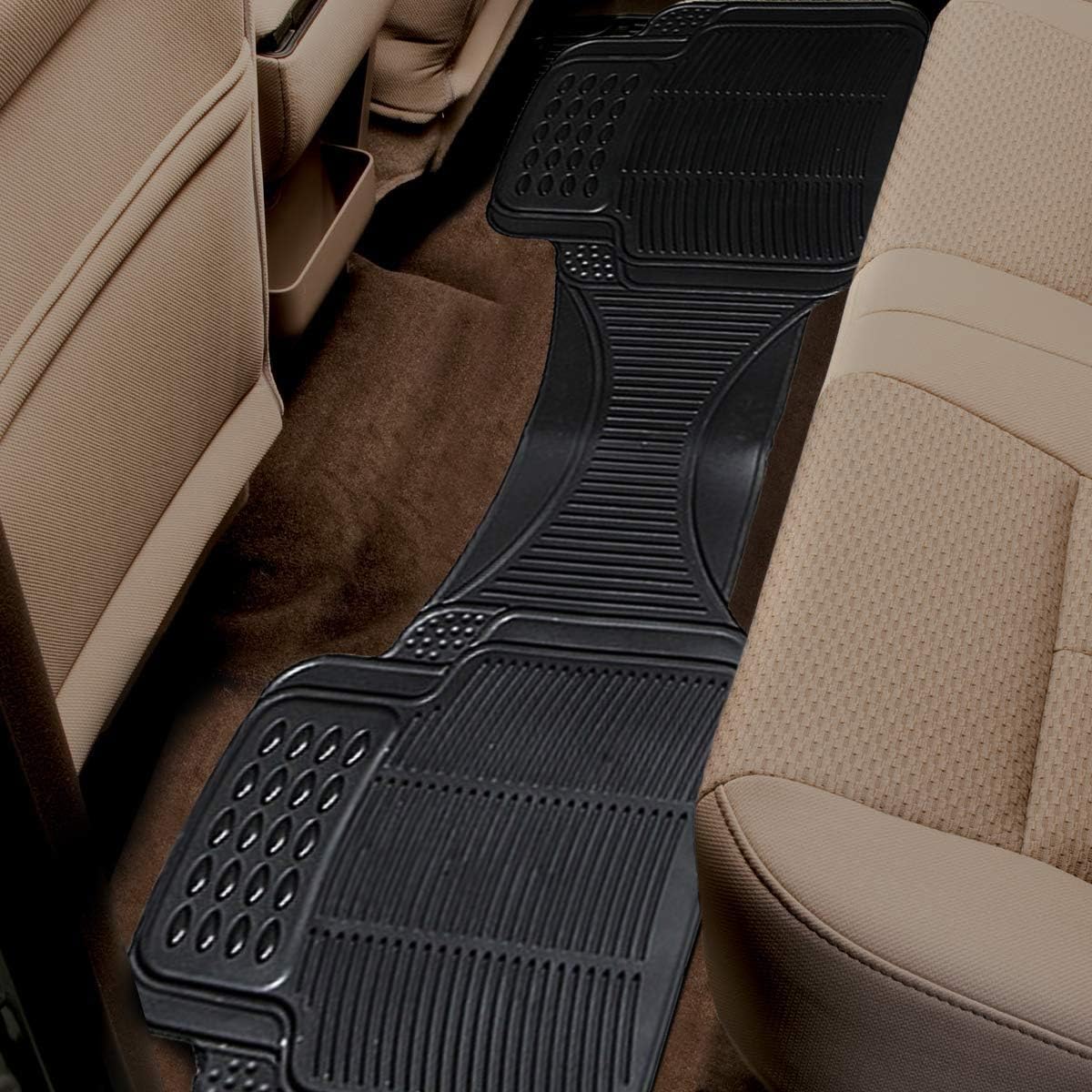 Black Rubber Car Floor Mat A53361