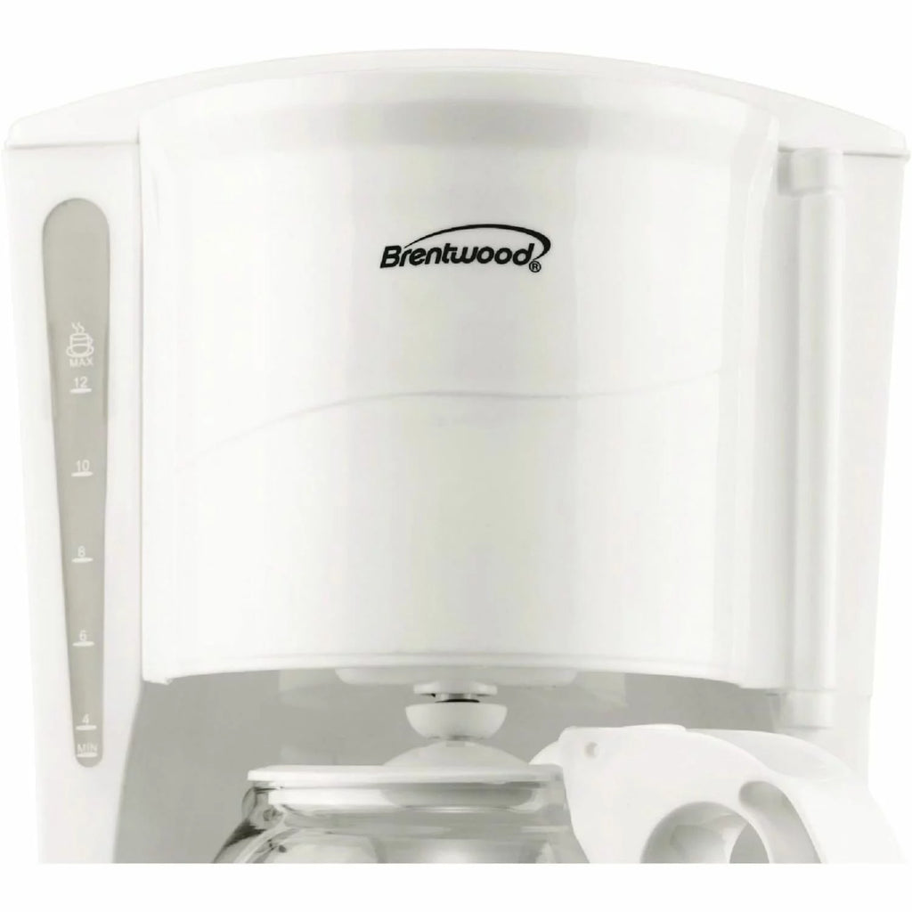 White 12 Cup Digital Coffee Maker N696317