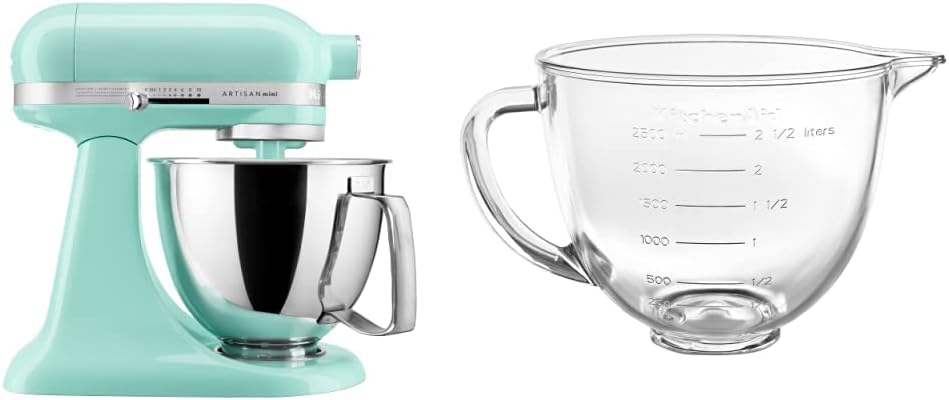 3.5 Quart Tilt-Head Stand Mixer with Glass Bowl L176