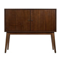 2 Door Storage Cabinet, Classic Walnut, Brown E8863