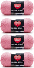 4 Pack 198g Acrylic 4 Medium Yarn M4098