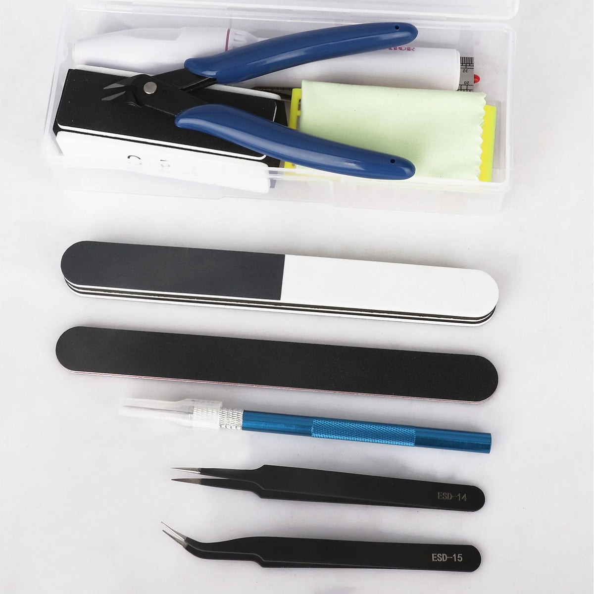 24 Pcs Plastic Model Building Tools Kit U2401