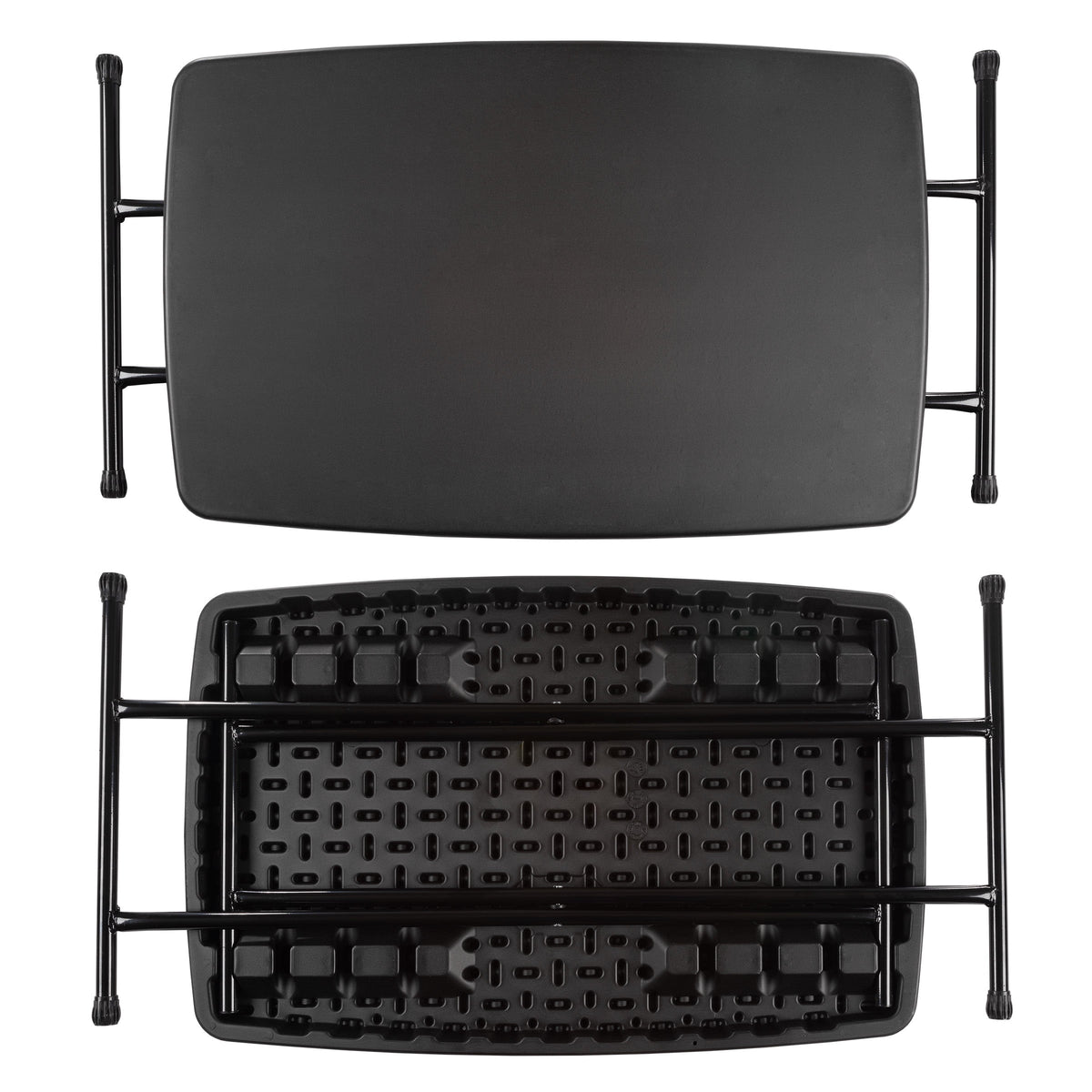 Set of 2 Black Folding Tables T70201