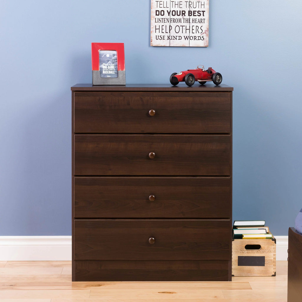 Espresso 4-Drawer Dresser T63670