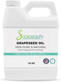 Cold Pressed Unrefined Grapeseed Oil 32 OZ F6021