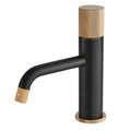 Golden Black Single Hole Bathroom Faucet K522